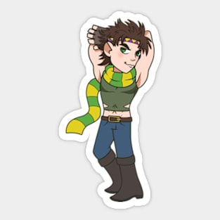 Mini Joseph Joestar (Part 2) Sticker